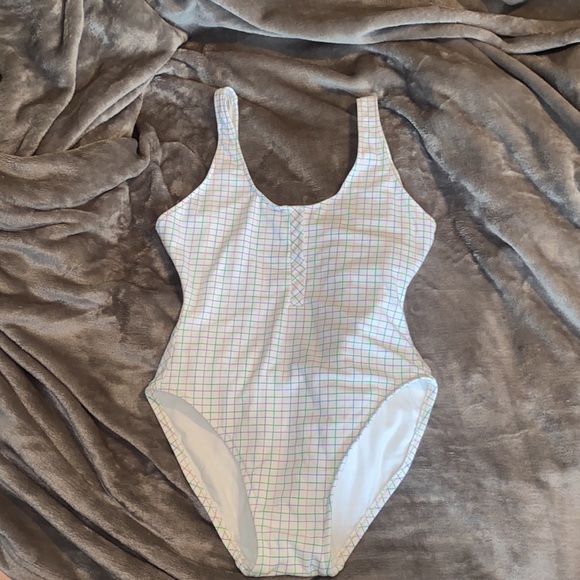 Vintage One Piece Swim Suit - Picture 2 of 7